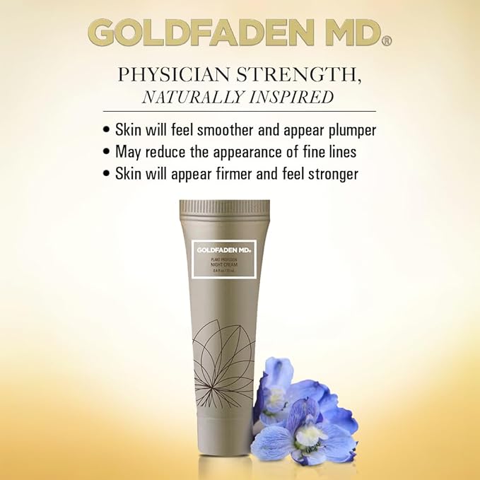 GOLDFADEN MD Plant Profusion Regenerative Night Cream 0.4 Fl Oz
