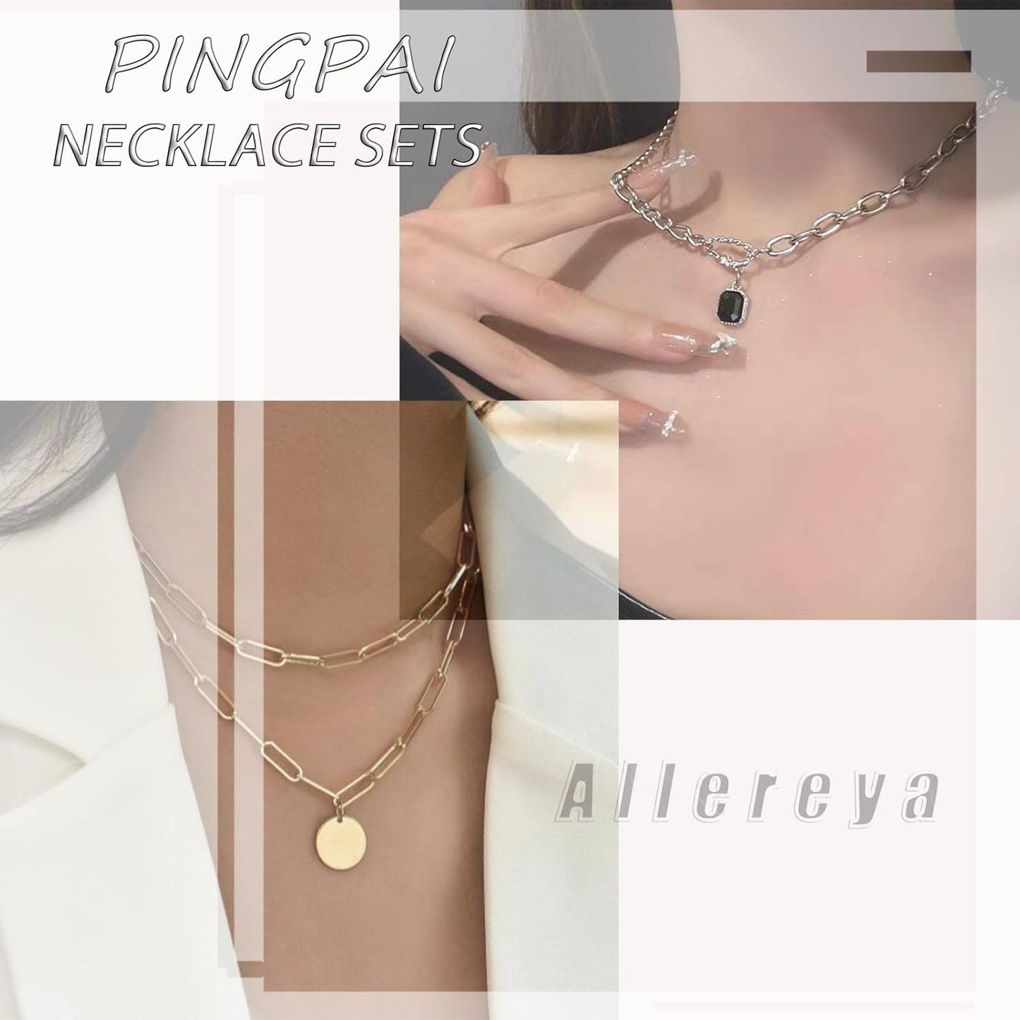 Vintage Layered Star Dangle Necklace Star Pendant Necklace Tiny Star Necklace Gold Bead Chain Necklace Jewelry for Women