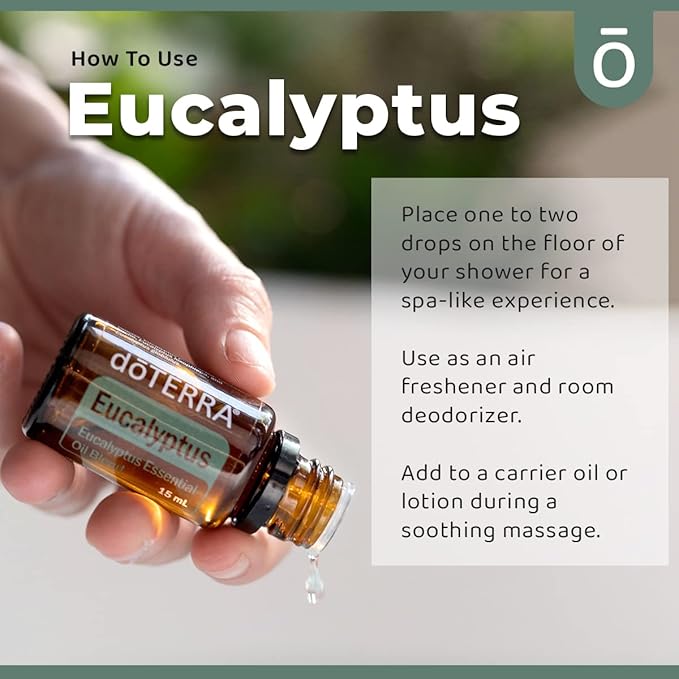 doTERRA Eucalyptus Radiata Essential Oil - 15 mL (2 Pack)