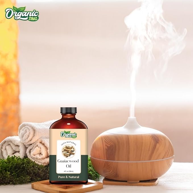 Guaiacwood (Bulnesia Sarmientoi) Oil | Pure & Natural Essential Oil for Skincare, Aroma and Diffusers - 118ml/3.99fl oz