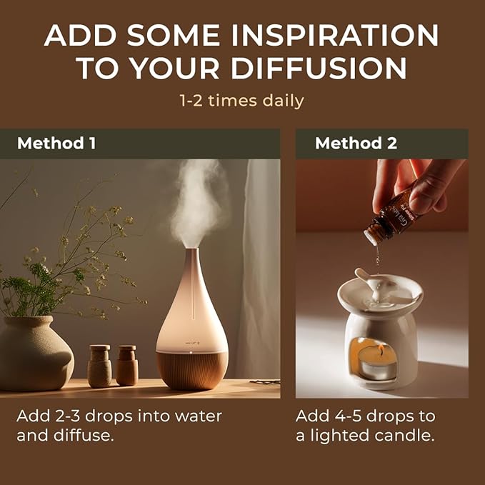 Gya Labs Silver Fir Essential Oil for Diffuser - 0.34 Fl Oz - 100% Pure Natural Silver Fir Oil for Skin, Hair, Aromatherapy & Candles Making - Fresh Woody Scent