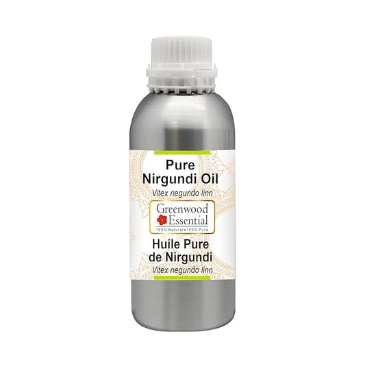 Pure Nirgundi Oil (Vitex negundo Linn) 100% Natural Therapeutic Grade 630ml (21 oz)