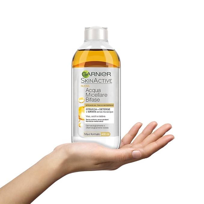 Garnier : Micellar Water with Argan Oil Daily Detergent, 400 ml