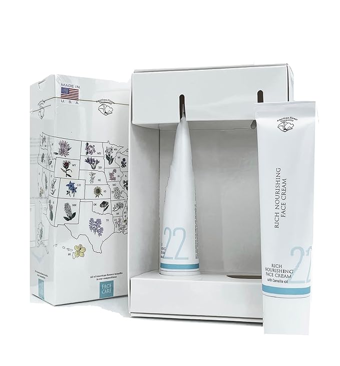 Rich Nourishing Face Cream Firming Cream for Men & Women Natural Ingredients Sensitive Skin Non-Greasy Formula Plant Fragrance Paraben-Free Quick Absorb