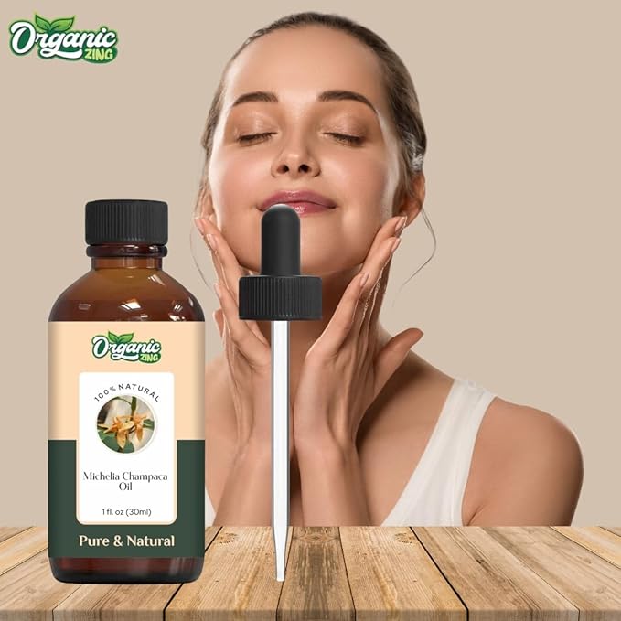 Champaca (Magnolia champaca) Oil | Pure & Natural Essential Oil for Skincare, Hair Care, Aroma & Diffuser - 30ml/1.01fl oz