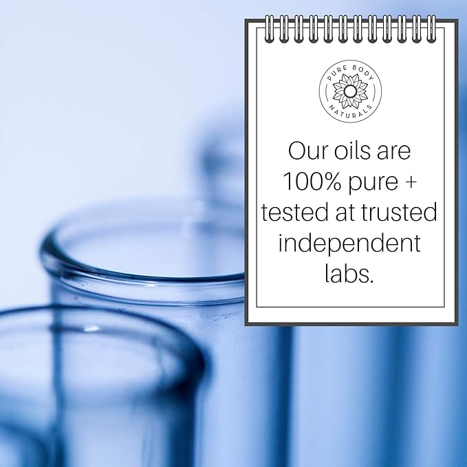 Pure Body Naturals Lemon Essential Oil, 4 fl oz - 100% Pure & Undiluted Lemon Oil for Diffuser and DIY - Natural Deodorizer, Laundry Freshener, Household Cleaner and Degreaser