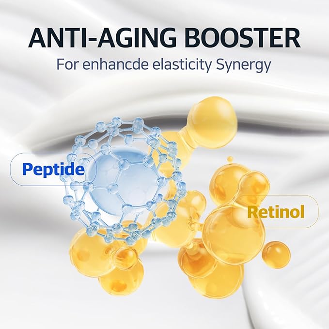 Stem Cell Peptide Retinol Night Cream 1.69 fl oz – Plant-Based Stem Cell for Anti-Aging, Skin Repair, Nourishment, Korean Skin Care for Overnight Facial Recovery with Non-Sticky & Non-Toxic Formula