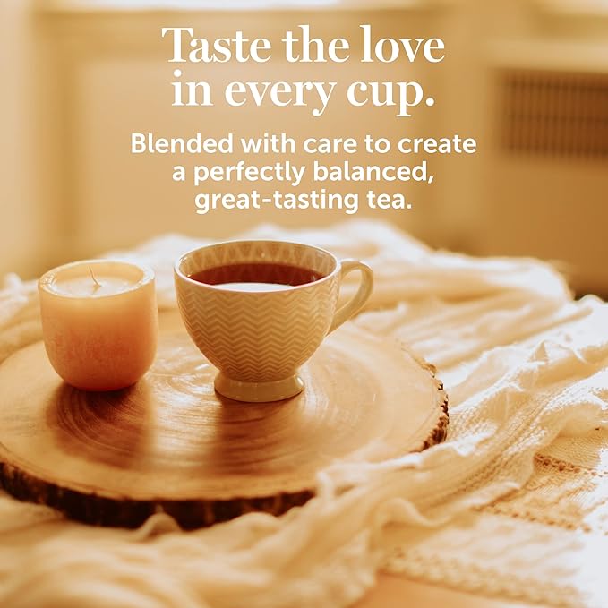 Red Rose Sweet Temptations Dessert Tea Variety Pack with Tea Chest, Zero Sugar, Zero Calories Caffeine-Free Flavored Herbal Tea 6 Pack (108 tea bags) Delicious Beverage Gift Set Naturally Flavored