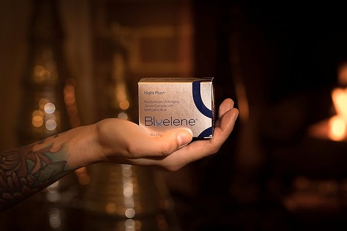 Anti-wrinkle Night Plus+ Cream, with Methylene Blue and Vitamin C serum. (50 ml)