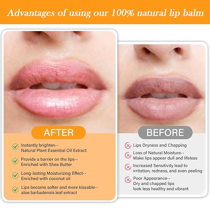 Yopela 221 Pack Natural Lip Balm Bulk with Vitamin E and Coconut Oil - Moisturizing, Soothing, and Repairing Dry and Chapped Lips Valentine's Gift - 17 Flavors - Non-GMO