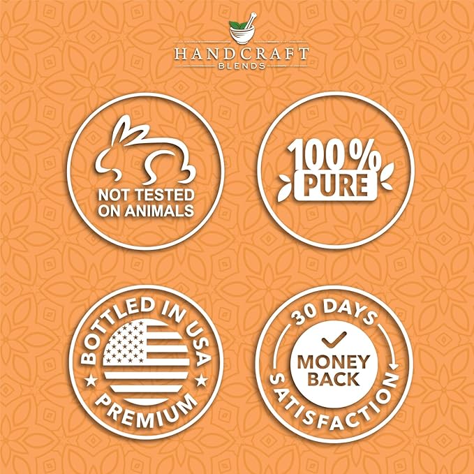 Handcraft Blends Orange Essential Oil - Huge 4 Fl Oz - 100% Pure and Natural - Premium Grade Essential Oil for Diffuser and Aromatherapy