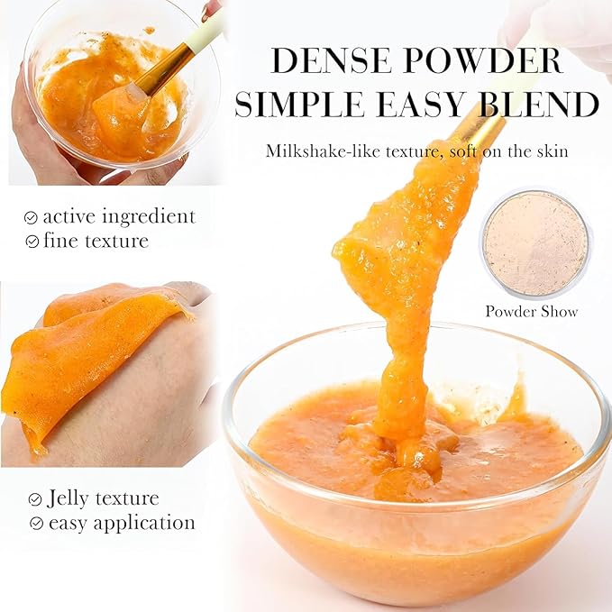 Jelly Face Mask Peel Off Powder 650g Moisturizing and Hydrating Repair and Smooth Skin Care for Home Salon Spa (Rose Hyaluronic Acid)