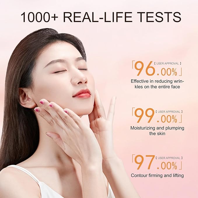 O'KADY Rose Polysaccharide Glow Hydration Skin Set,7-Piece Hydrating Skincare Set for Anti-Aging & Moisturizing,Pamper Gifts for Women,Valentine Birthday Mother's Day Gifts for Wife Mom Teenage Girls