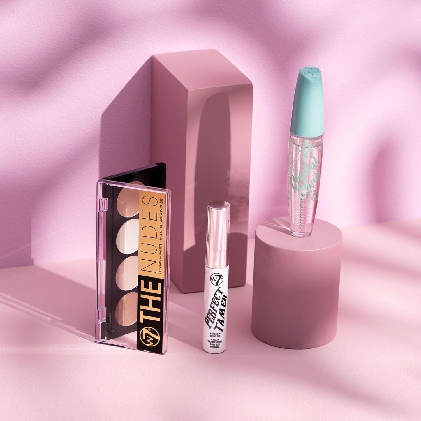 W7 Basic Essentials Set - 3 Piece Set - Natural Makeup Staples for Every Day