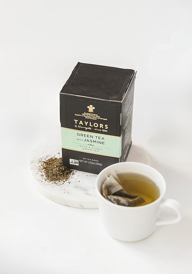 Taylors of Harrogate Green Tea with Jasmine, 50 Teabags