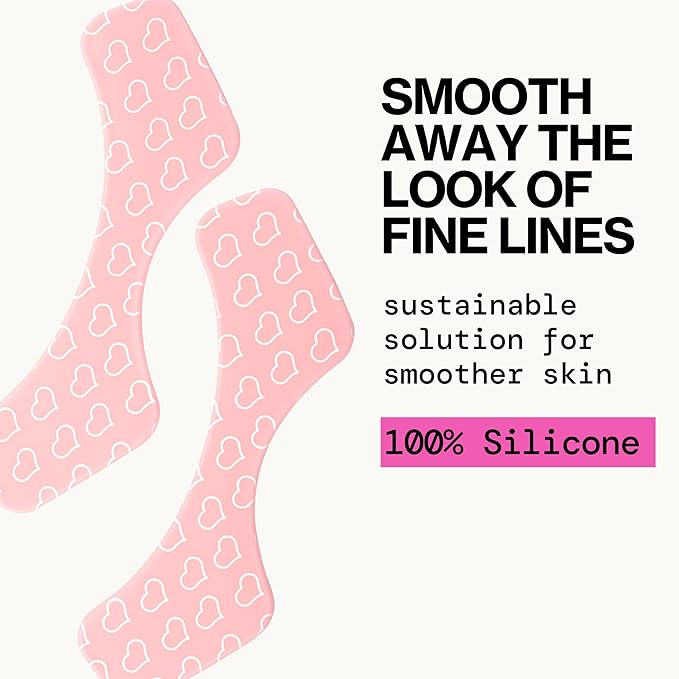 Pacifica Beauty Reusable Lip Line Mask, Skincare, Silicone Mask, For Fine Lines and Wrinkles, Lift and Firm, Pair with Serum, Storage Tin Included, Skin Care, Face Masks Skincare, Vegan, 2 Pieces