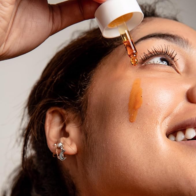 Nourishing Facial Oil - 1 Fl Oz - Cleansing Vitamin C Face Oil for Dry Skin - Gua Sha Facial Oil for Women - Dry Skin Face Moisturizer for Aging Skin Care