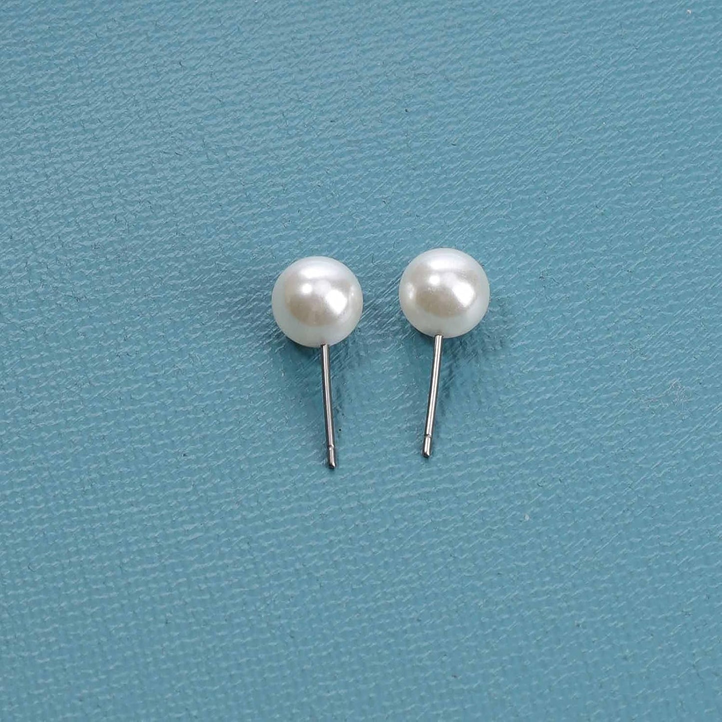 Boho Pearl Studs Earrings Tiny Pearl Earrings Minimalist Earrings Pearl Simple Studs Jewelry for Women Bridesmaid Gifts