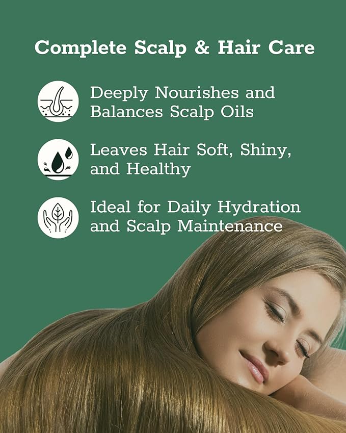 Deep Conditioner Scalp Treatment for Folliculitis - Relieves Dandruff, Psoriasis, Dryness & Itchiness, Balances Oil, Ideal for Women