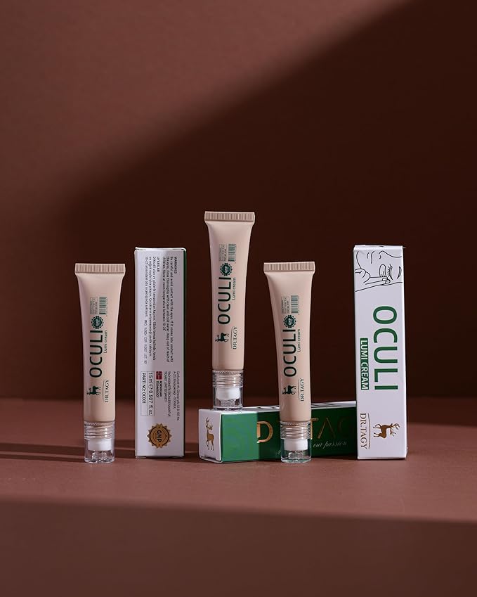 DR. TAGY Under Eye Cream – Dark Circle & Puffiness Treatment – Hydrating & Rejuvenating Formula with Alpha-Arbutin, Vitamin C, Hyaluronic Acid & Peptides – Revitalizing & Firming – 30ml