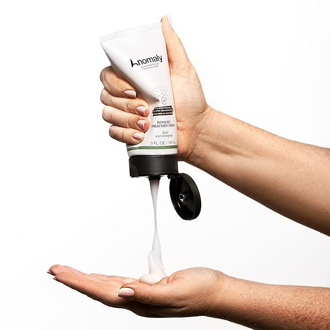 Anomaly Bonding Treatment Mask with Keratin for Dry & Damaged Hair | Strengthen & Protect | Sulfate Free & Paraben Free 5 fl. oz., white (Pack of 2)