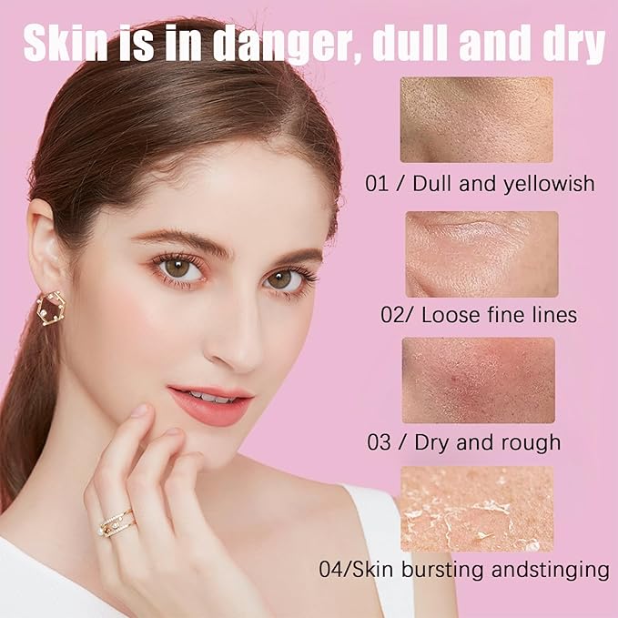 Sakura Skincare Gifts for Teenage Girls Skincare Kits - Skin Care Sets & Kits - Cherry Blossom Skin Care Kit - Pamper Sets For Women Gifts - Travel Size Face Wash-Toner-Moisturizer-Sunscreen