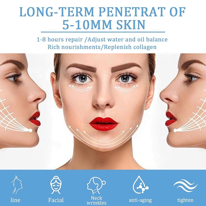 Chinology Chin Mask Double Chin, Reusable Chinology Chin Lifting Mask, Lifting Face with Collagen, Say Goodbye To Your Double Chin Now (2PCS)