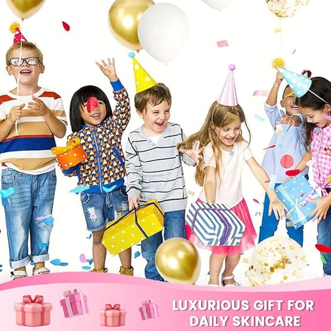 Kaely 10 Pack Fruit Face Masks for Kids, Kids Face Mask Spa Day kit Supplies, Spa Party Favors for Teens Girls Women, Sheet Facial Mask Skincare Gifts Set, Moisturize Soothe for All Skin Types, 02