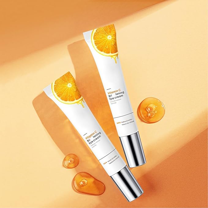 YP Eye Cream Under Eye Bags for Delicate Eye Area - Vitamin C Infused Formula Targets Tired Eyes, Puffiness & Skin Vitality, Lightweight Gel for All Skin Types (0.7 Fl Oz)