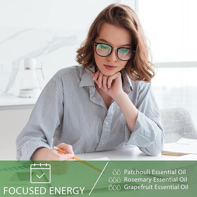 Rosemary 3.38fl.oz Essential Oil, PHATOIL Aromatherapy Essential Oils for Diffuser, Humidifier, Perfect for DIY Soap, Candle, Bath Bombs Making(100ml)