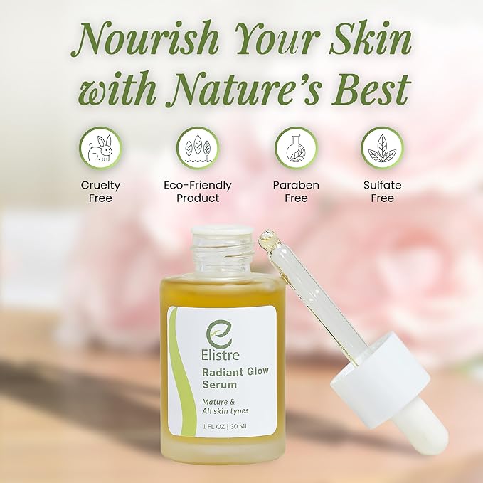 Radiant Glow Serum, 1 fl oz For Mature and All Skin Types