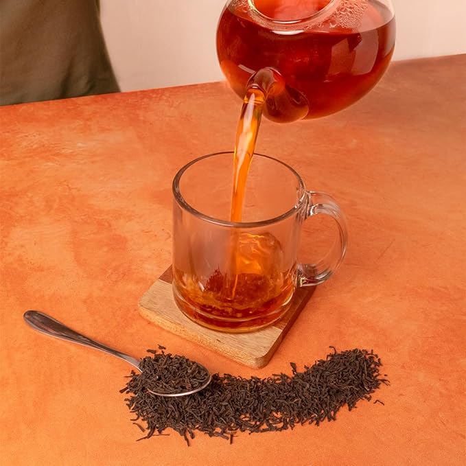 Organic Positively Tea Company, Assam TGFOP Black Tea, Loose Leaf, 16 Ounce