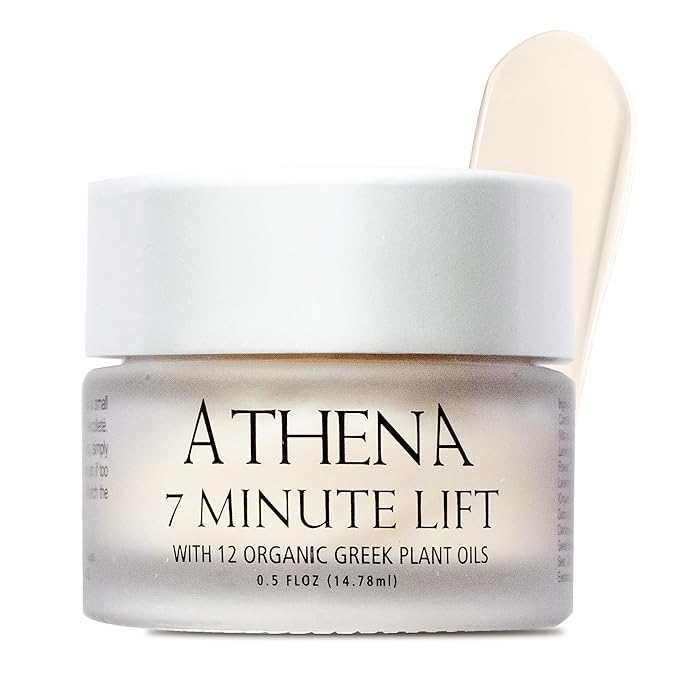 ATHENA 7 MINUTE LIFT - Results in 7 minutes - Eye, Neck, Face Tightening, Lifting & Firming Serum - Wrinkle Cream - ALL ORGANIC