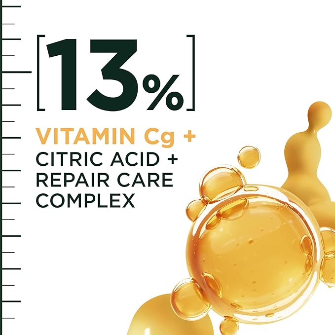 Garnier Fructis Hair Filler Strength Repair Serum Treatment with Vitamin Cg, Hair Serum for Weak, Damaged Split Ends, 3.8 Fl Oz, 1 Count