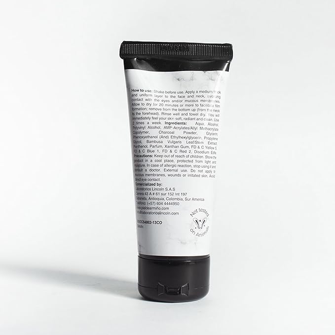 Peel off Face Mask, Black Head Remover for Nose, Black Face Masks, Charcoal Face Mask, Facial Masks, Black Masks, Mascarilla para Puntos Negros