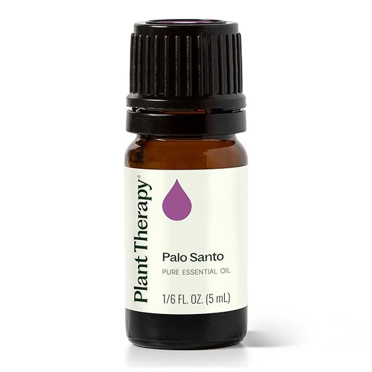 Plant Therapy Palo Santo Essential Oil 100% Pure, Undiluted, Natural Aromatherapy, Therapeutic Grade 5 mL (1/6 oz)