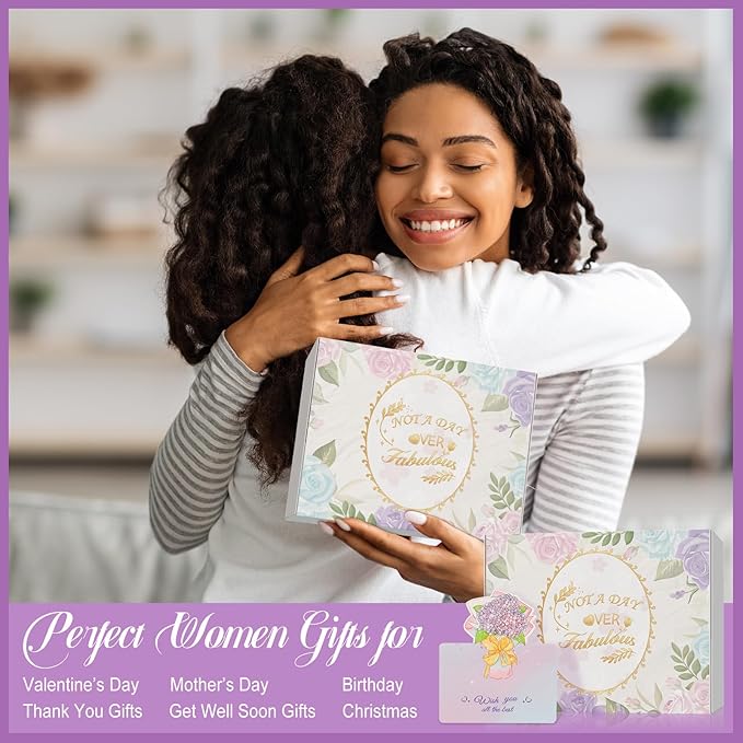 Spa Gifts Baskets for Women, Self Care Kit Get Well Care Package Gifts Set, Birthday Gifts for Women, Mother's Day for Mom, Bath Gifts for Girlfriend, Sister, Friends, Teacher, Colleagues