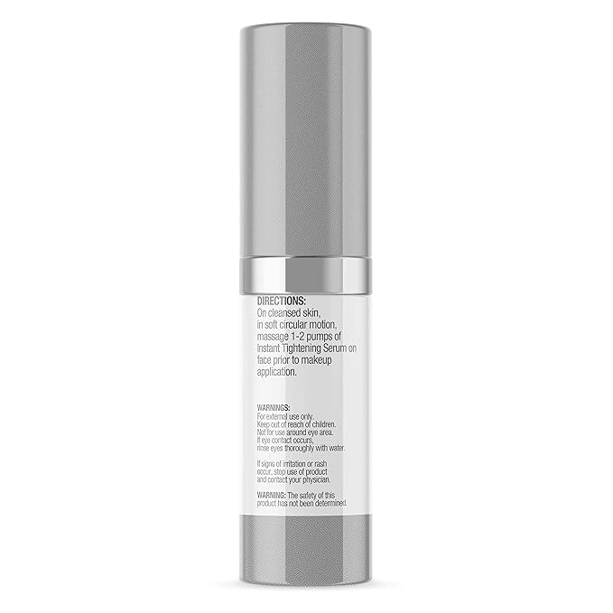 PRO Instant Tightening Serum, Allergen Free, Paraben Free, Cruelty Free, Anti-Aging, Smoothing, Fragrance Free, Made in USA