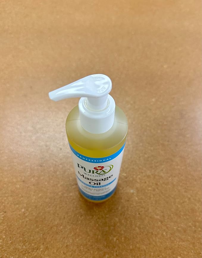 PURA Arnica Oil - Unscented Deep Tissue Massage Therapy, Hypoallergenic for Muscle Recovery, 8oz