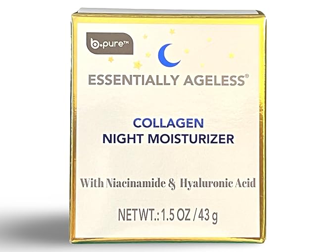 b.pure Essentially Ageless Collagen Night Moisturizer