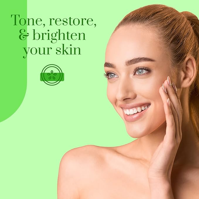 Cucumber & Aloe Under Eye Patches - Dermatologist Tested, Reduces Dark Circles, Anti-Aging - Clean Beauty, Natural Ingredients, Cruelty-Free Korean Skincare - All Skin Types - 5 Pairs