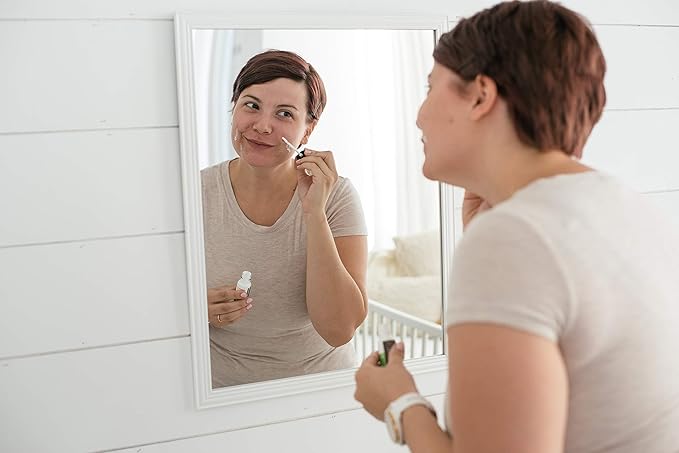 Overnight Blemish Solution Roll-On | Acne & Pimple Spot Care | Tea Tree & Plant-Based Formula | Cruelty-Free Skincare | 15 ml – Mambino Organics 3-Pack