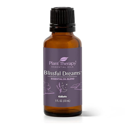 Plant Therapy Blissful Dreams Essential Oil Blend 30 mL (1 oz) 100% Pure, Undiluted, Natural Aromatherapy