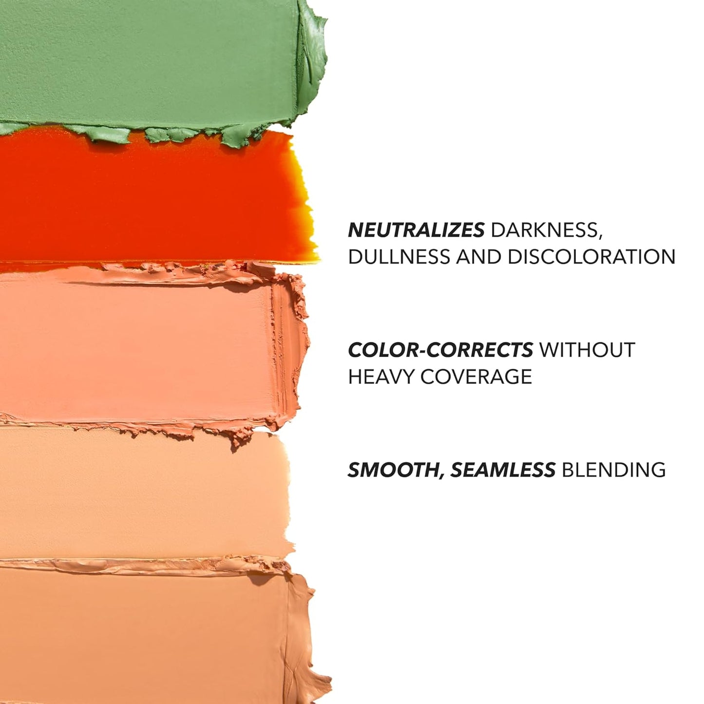 Cover FX Correct Stick Peach Color Corrector Concealer - Bourbon: Neutralize Darkness & Discoloration (Deep to Rich Skin Tones) - Creamy Lightweight Full Coverage