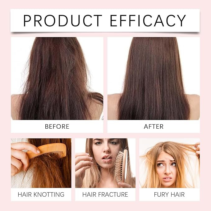 Hair Mask, 2PCS Minimalist Hair Mask for Growth and Thickness, Minute Vitamin-Infused Treatment for Moisturizing, Frizz Control, and Silky Smoothness - Promotes Growth and Strength