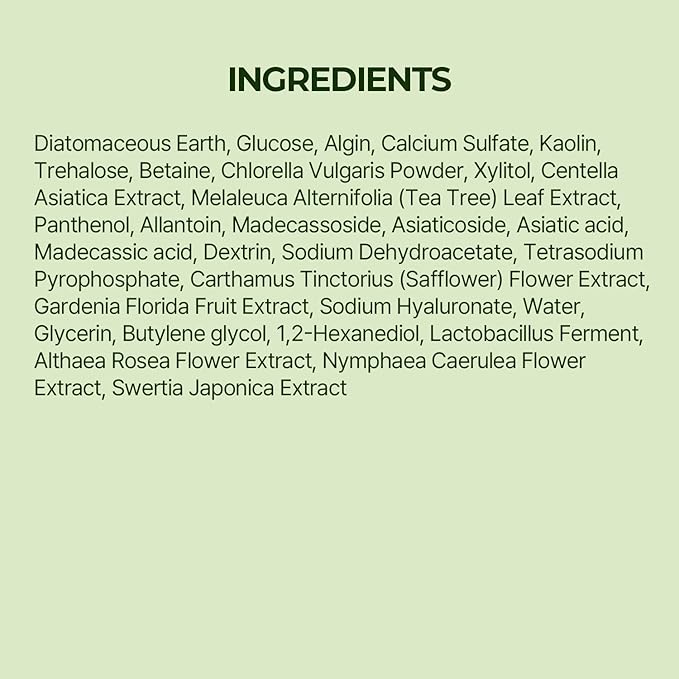 Torriden BALANCEFUL Modeling Mask (pack of 5) | Effective Cooling and Soothing Care | 5D Different Cica Complex, Glucose & Algin, Chlorella