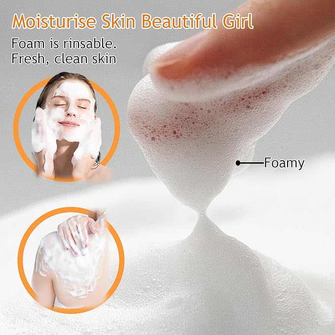 Vitamin C Skincare Set,Hydrating Travel Size Face Wash,Moisturizing Face Toner & Face Serum & Face Cream,Eye Cream Skin Care Gift Set for Women（9PCS)