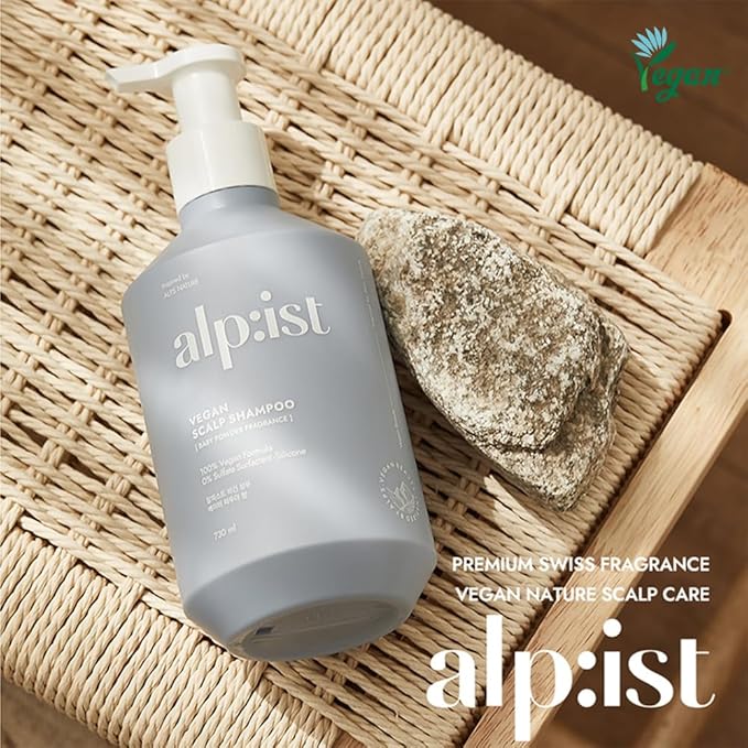 Kerasys alp:ist Vegan Formula Sulfate Silicone Paraben Free Nature alpist Scalp Care Pure Lily Fragrance 24.68 fl oz / 730 ml (Treatment, 2-Pack)