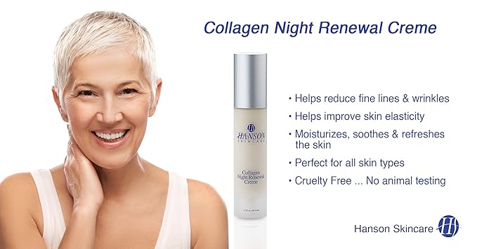 Anti Aging, Dr recommended Collagen Boosting Moisturizer Cream - 1.7 oz