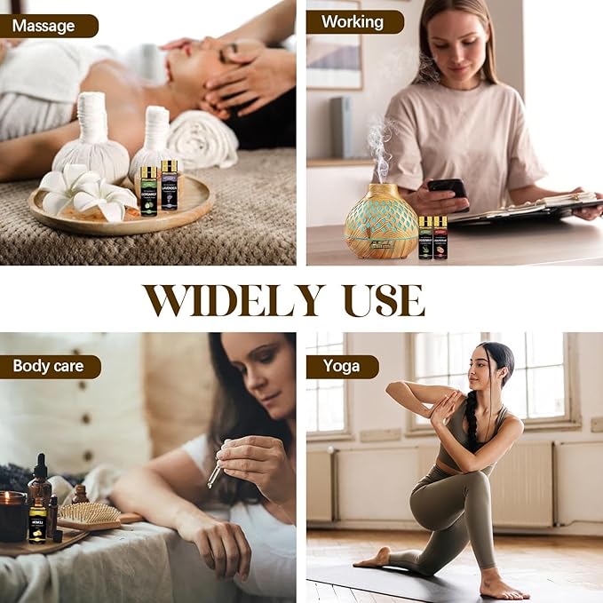 Essential Oil Set 80 Pcs-100% Natural Essential Oils Kit-Perfect for Diffuser, Humidifier, Aromatherapy, Massage,Soap, Candle Bath Bombs Making, 80 * 5ML(0.17oz)